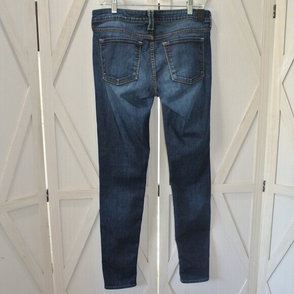 Vince Dylan Dark Classic Skinny Jeans - Picture 3 of 10